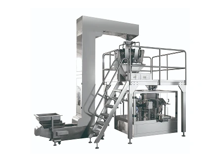 Rotary Premade Pouch Packing Machine for Granules