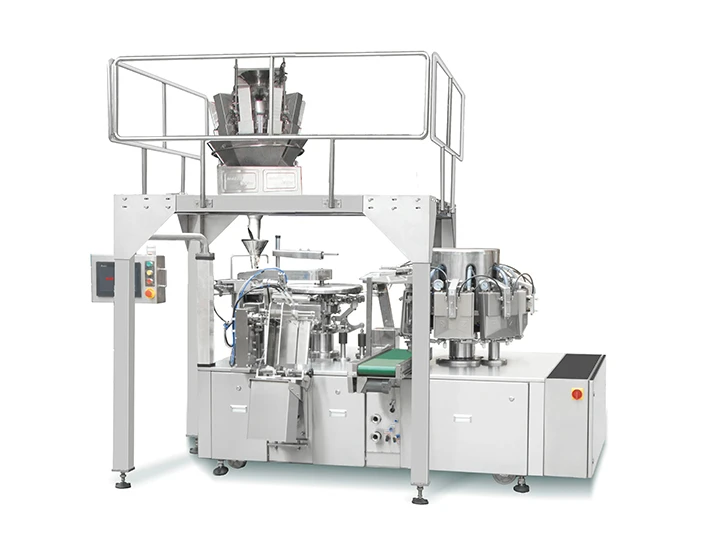Rotary Premade Vacuum Pouch Packing Machine
