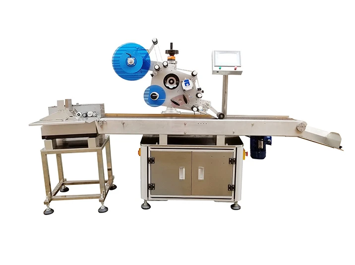 Automatic Flat Labeling Machine with Feeder