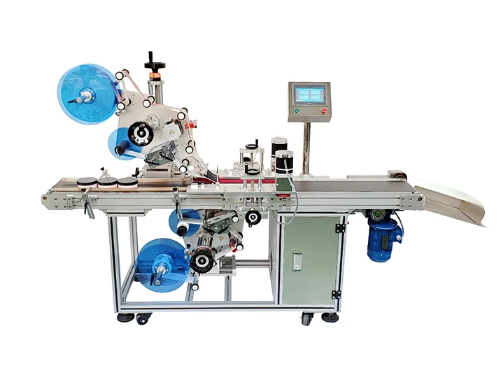 Automatic Top and Bottom Labeling Machine