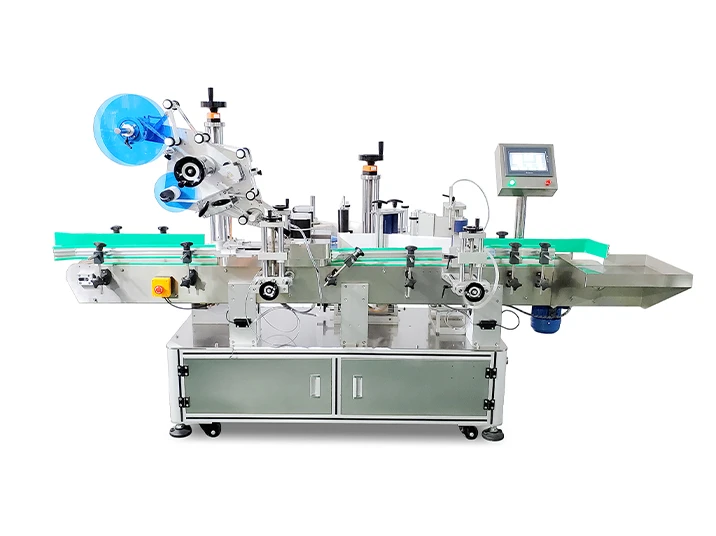 Integrated Flat Surface and Round Bottle Labeling Machine