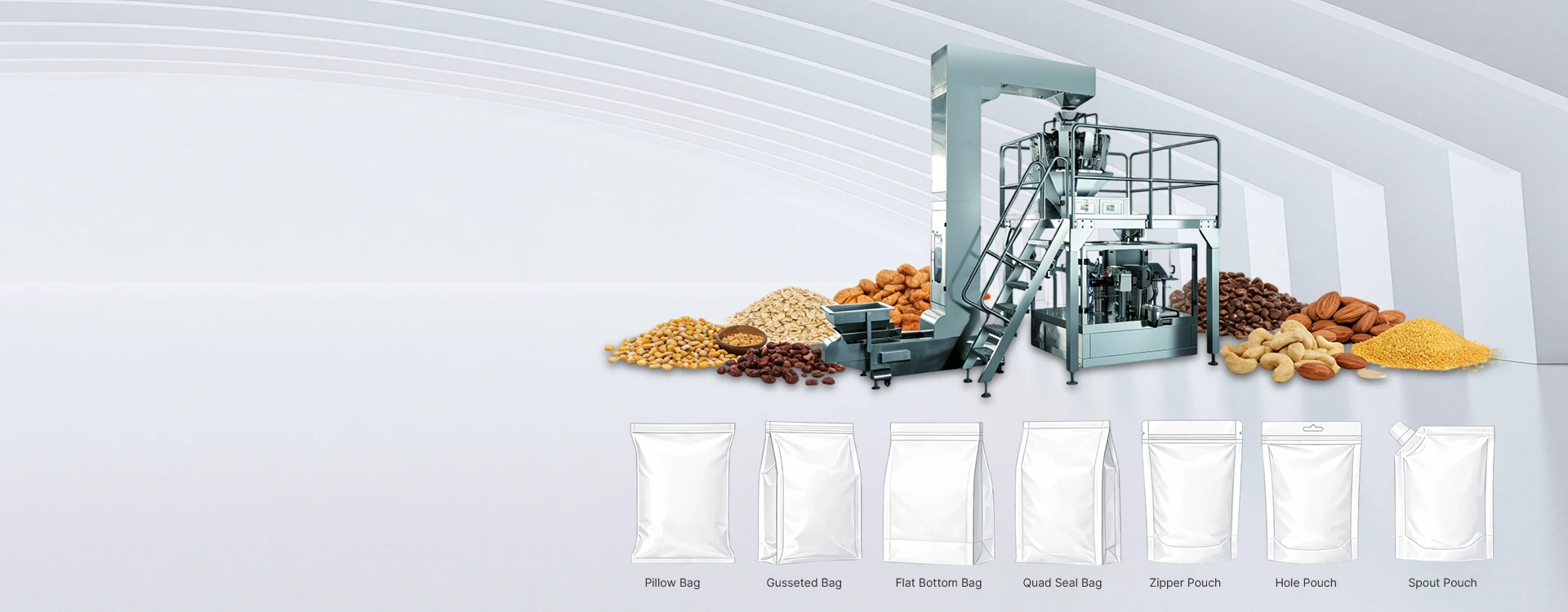Automatic Premade Pouch Packing Machine For Granule